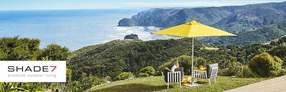 Shade Around The Home Canvas Umbrella